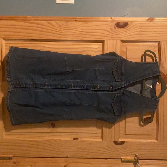 Free People Stretch Denim Mini Size 12 New with no tag - Picture 2 of 4